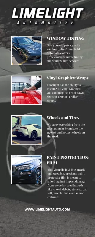 Get the Perfect Look for Your Car with Limelight Automotive's Auto Detailing