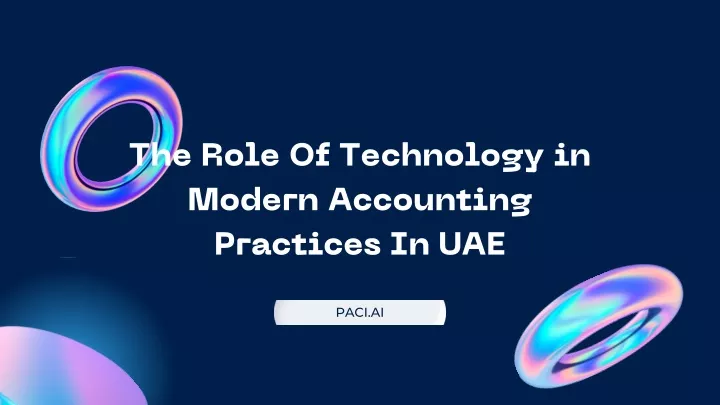 the role of technology in modern accounting