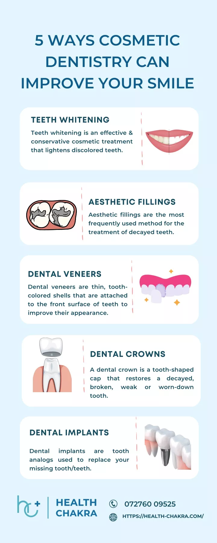 5 ways cosmetic dentistry can improve your smile