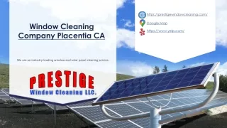 Window Cleaning Company Placentia CA