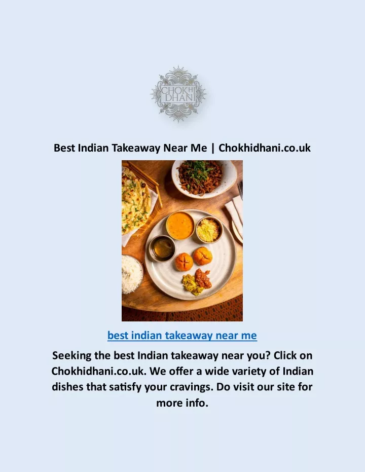 best indian takeaway near me chokhidhani co uk