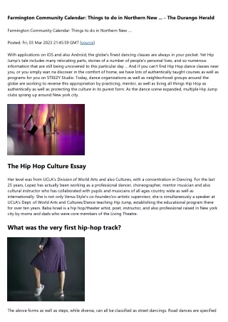 Background Of Hip Hop Dancing Timeline And Interesting Truths