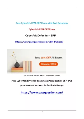 pass cyberark epm def exam with real questions