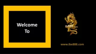 Welcome to IB888 SLOT คาสิโนออนไลน์