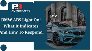 BMW ABS Light On What It Indicates And How To Respond