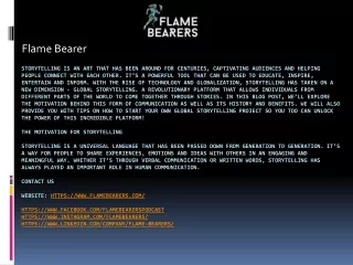 flame bearer