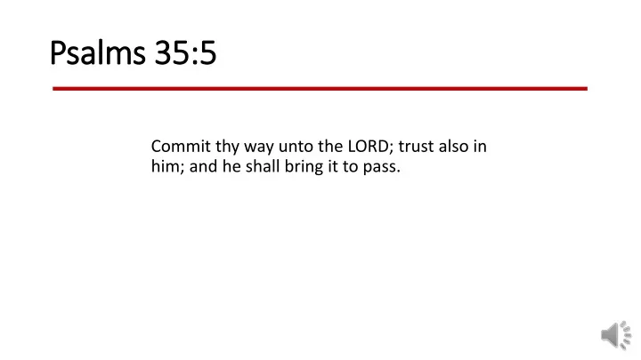 psalms 35 5