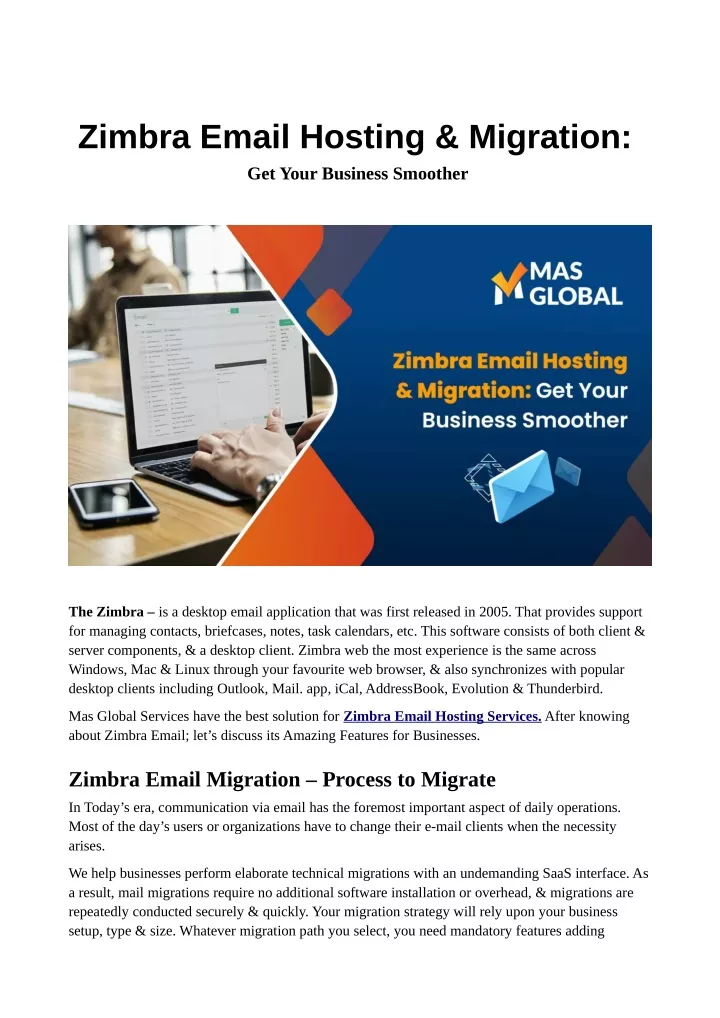 zimbra email hosting migration get your business