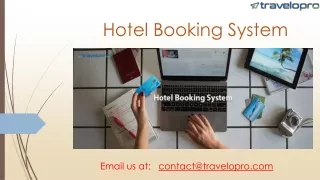 hotel booking system