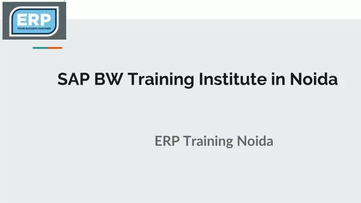 sap bw training institute in noida