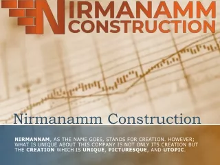 Nirmanamm Construction