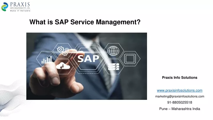 what is sap service management
