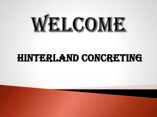 welcome