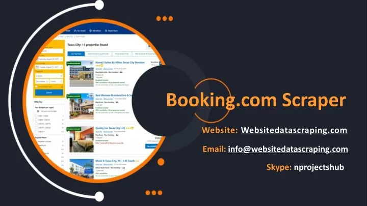 booking com scraper