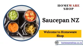 Saucepan NZ - Homeware Shop