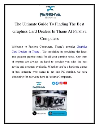 Graphic Card Dealers in Thane  Call-9870270167