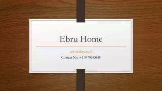 Ebru Home - Online Shopping in USA