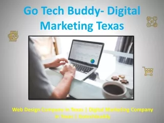 Web Design Company in Texas | Digital Marketing Company in Texas | Gotechbuddy