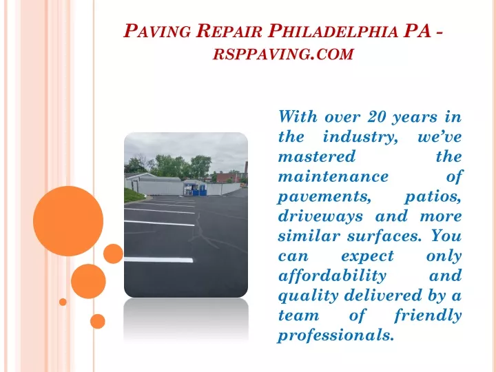 paving repair philadelphia pa rsppaving com
