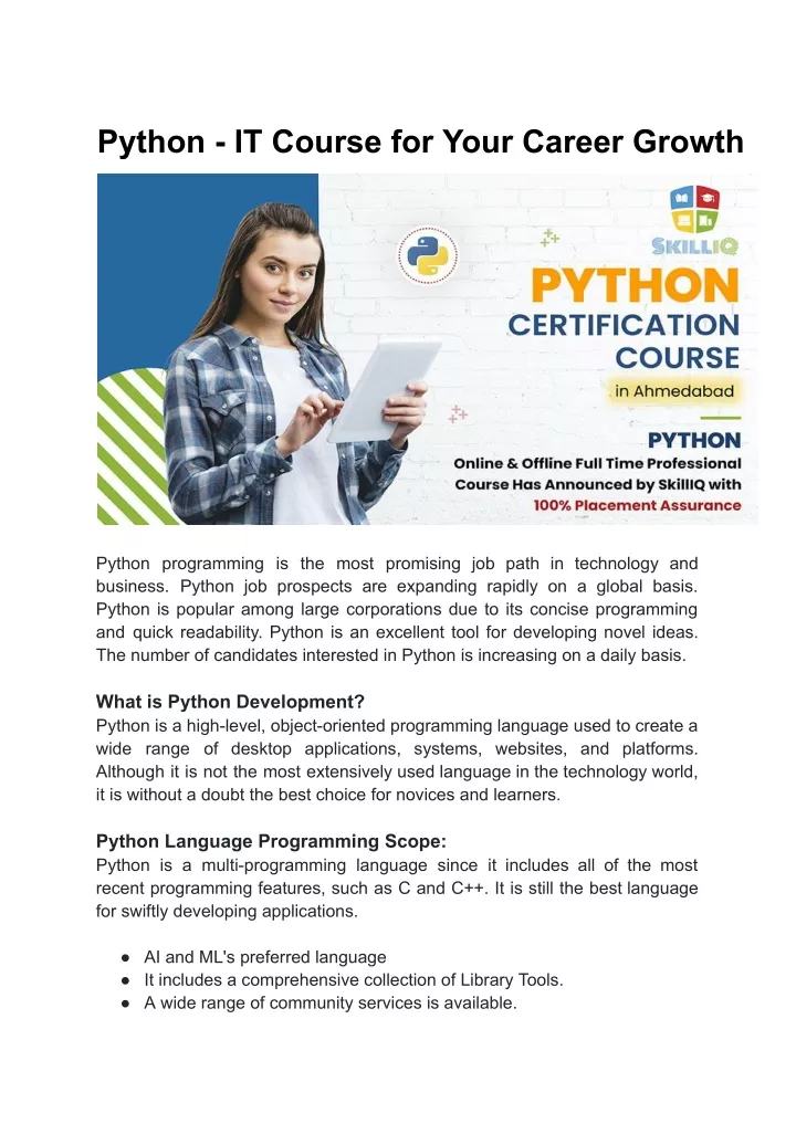 python it course for your career growth