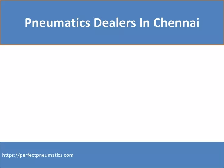 pneumatics dealers in chennai