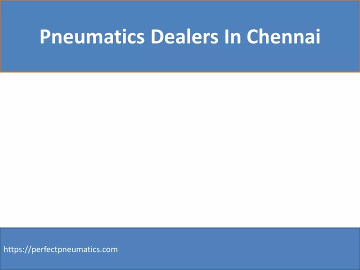 pneumatics dealers in chennai