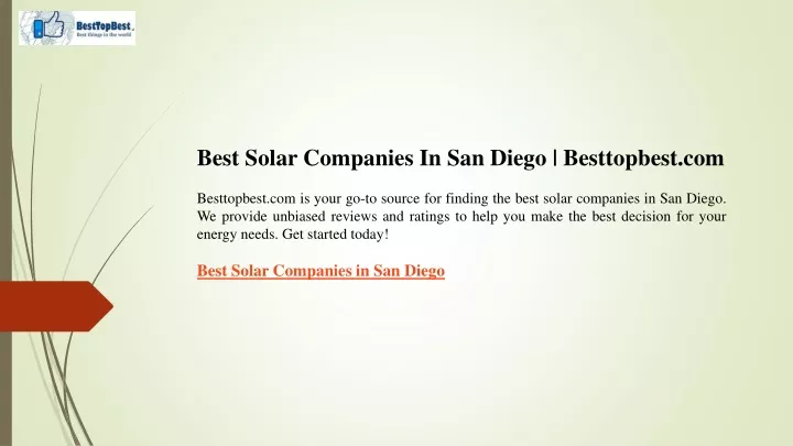 best solar companies in san diego besttopbest