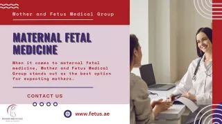 Fetal Medicine | Mothers and Fetuses Group