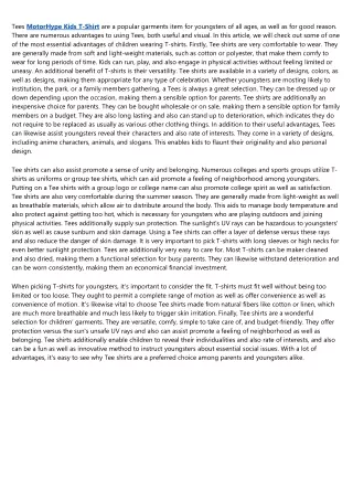 A Productive Rant About Automotive Kids T-Shirt