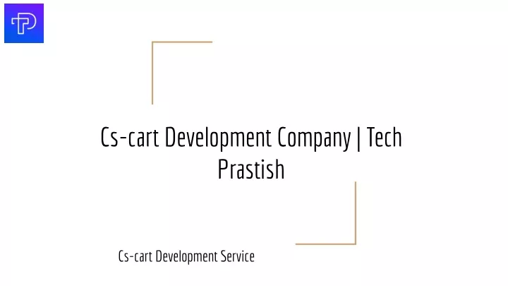 cs cart development company tech prastish