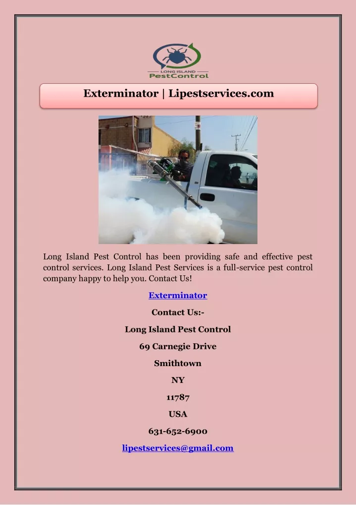 exterminator lipestservices com