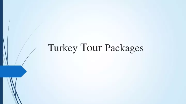 turkey tour packages