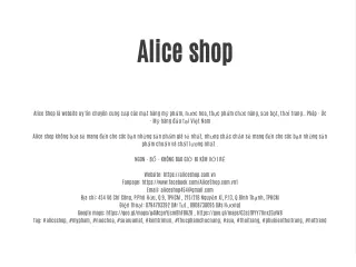 Aliceshop