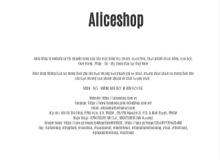 aliceshop