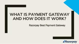 what is payment gateway and how does it work