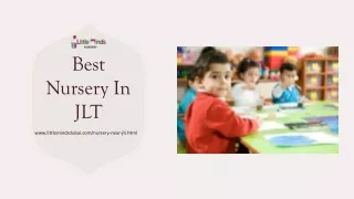 Best nursery in JLT