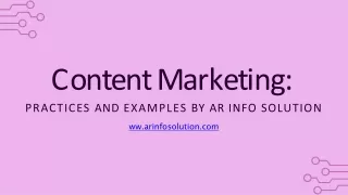 Content marketing