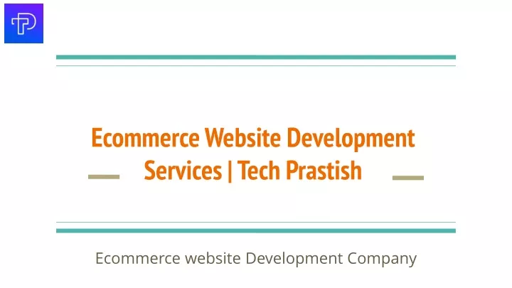 ecommerce website development services tech