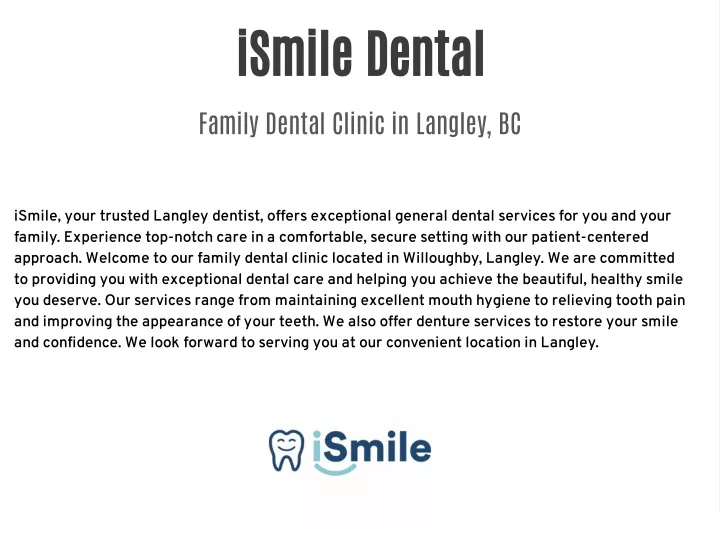 ismile dental