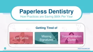 Paperless Dentistry-New
