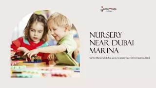 Nursery near Dubai Marina