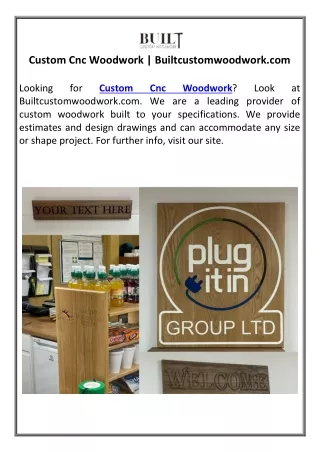custom cnc woodwork builtcustomwoodwork com