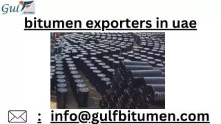 bitumen exporters in uae