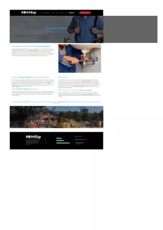 Plumber Brighton