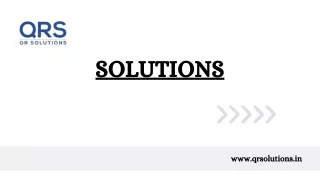 solutions