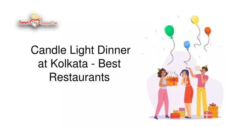 candle light dinner at kolkata best restaurants