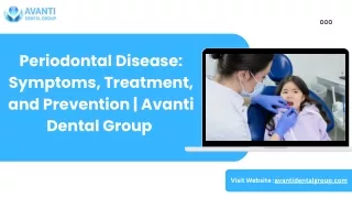 Periodontal Disease Symptoms, Treatment, and Prevention  Avanti Dental Group  (1)