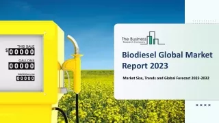 biodiesel global market report 2023