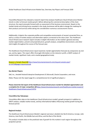 global healthcare cloud infrastructure market