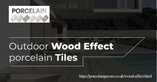 The Advantages of Using Wood Effect Outdoor Tiles